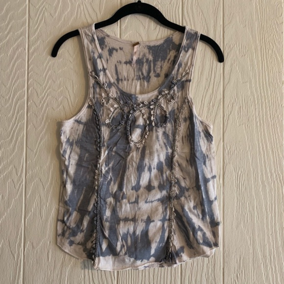 Free People Tops - Free People Boho Tank Top Tie Dye